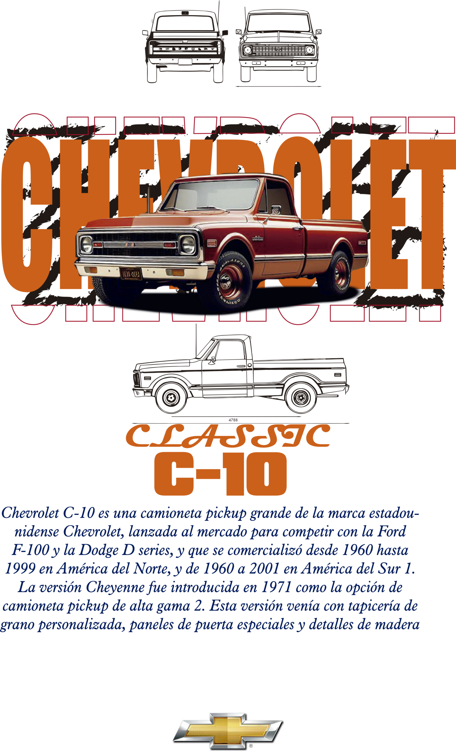 Mug vintage camion C10 classique – Image 2