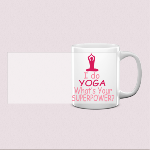 Mug Imprimé « I do Yoga »