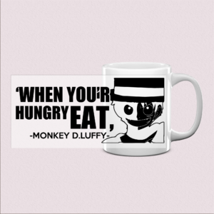 Mug humoristique « Quand t’as faim, mange !»