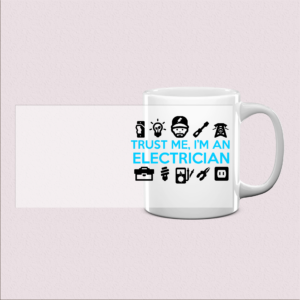 Mug électrique "Trust me, I'm an electrician"
