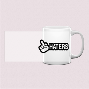 Mug « Ignorez les Haters » – Cadeau Motivant