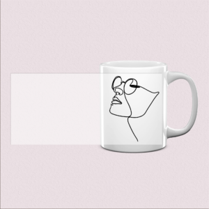 Mug Femme Lunettes - Cadeau élégant et convivial