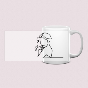 Mug Femme Élégante - Cadeau chaleureux
