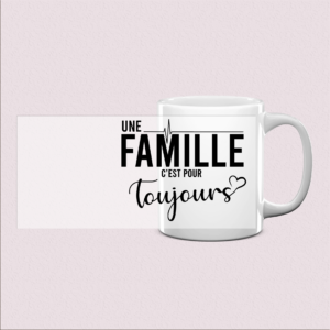 Mug Famille Scaled - Cadeau chaleureux