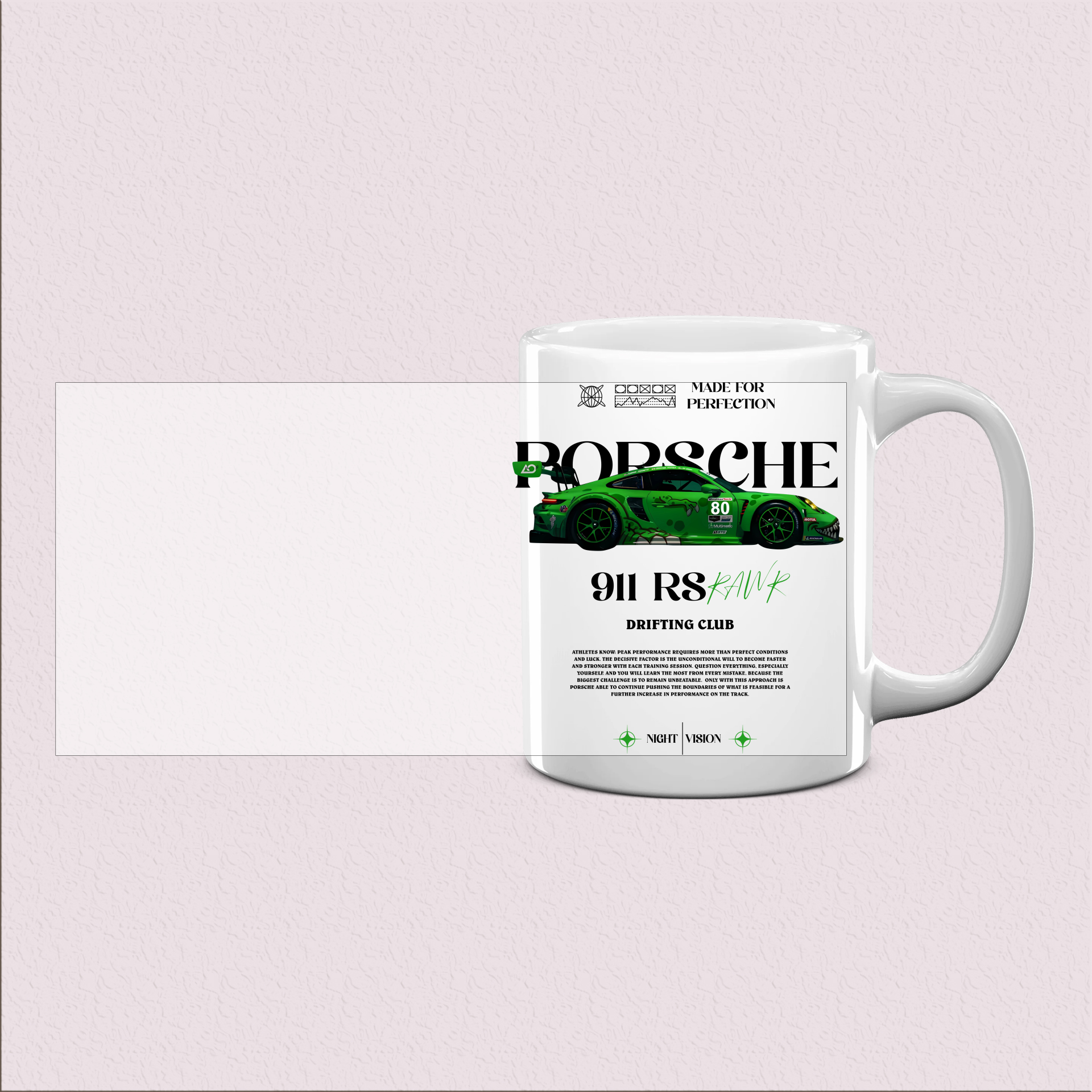 Mug voiture sportive classique