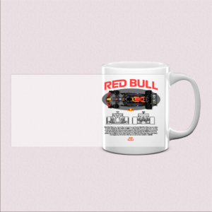 Mug sport automobile dynamique