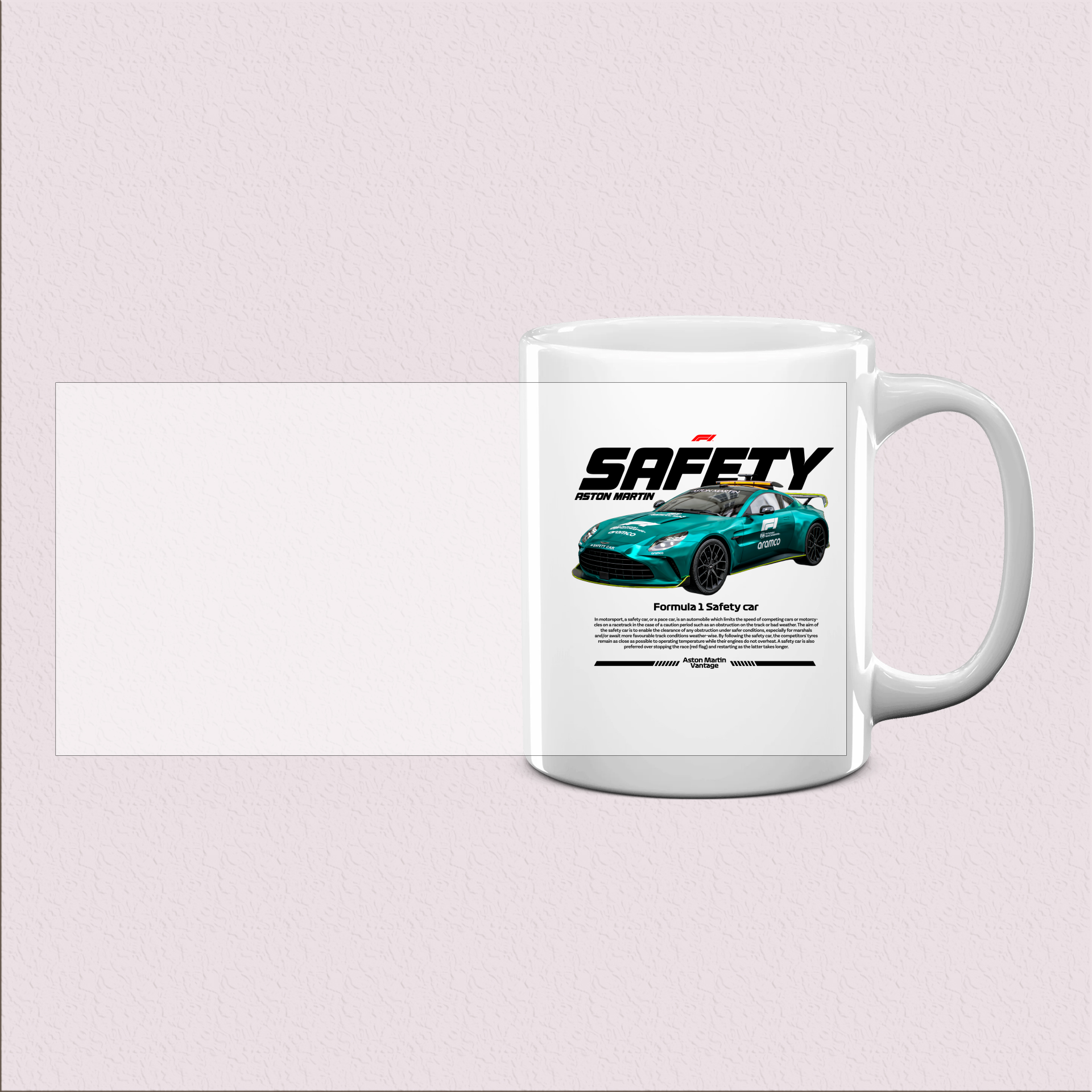 Mug Sécurité Automobile Élégant