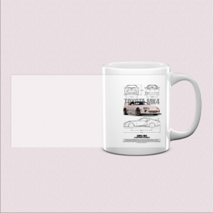 Mug Voiture Sportive Vintage