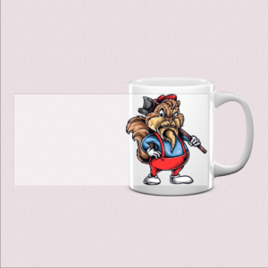 Mug bois découpé - cadeau chaleureux