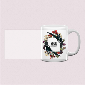 Mug imprimé "Élégants oiseaux"