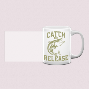 Mug "Catch and Release" pour pause détente