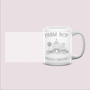 Mug imprimé Farm Boy pour les amateurs de campagne
