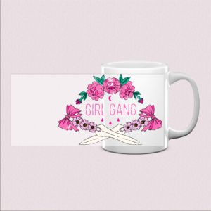 Mug 'Girlgang' - Esprit d'Équipe et Bonne Humeur