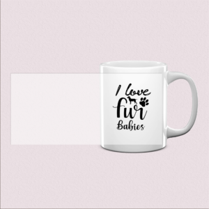 Mug I Love Fur Babies - Cadeau tendre