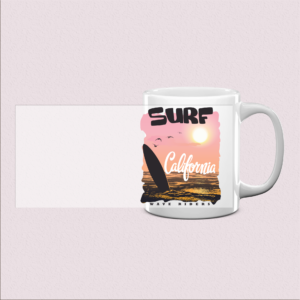 Mug Surf California – Vagues et Soleil