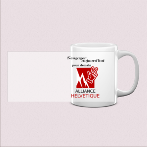 Mug "S'engager aujourd'hui pour demain"