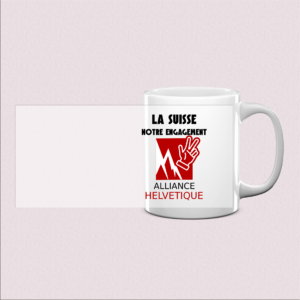 Mug "La Suisse Notre Engagement"