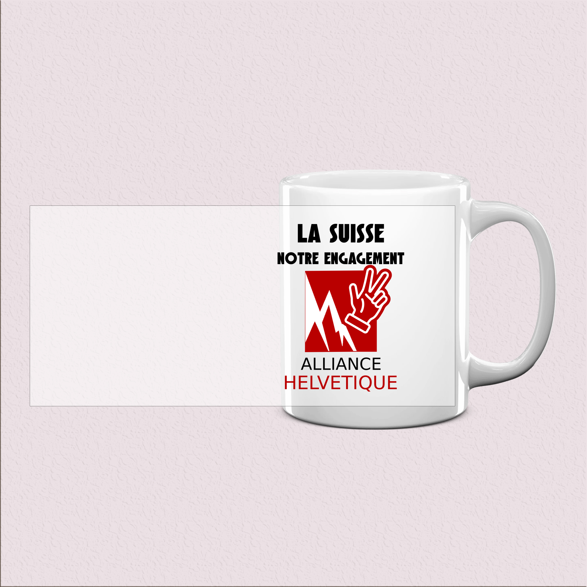 Mug "La Suisse Notre Engagement"