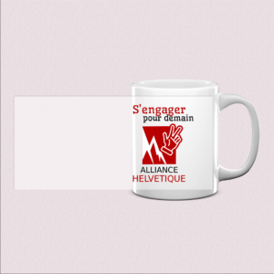 Mug "S’engager pour demain" – Motivation au quotidien