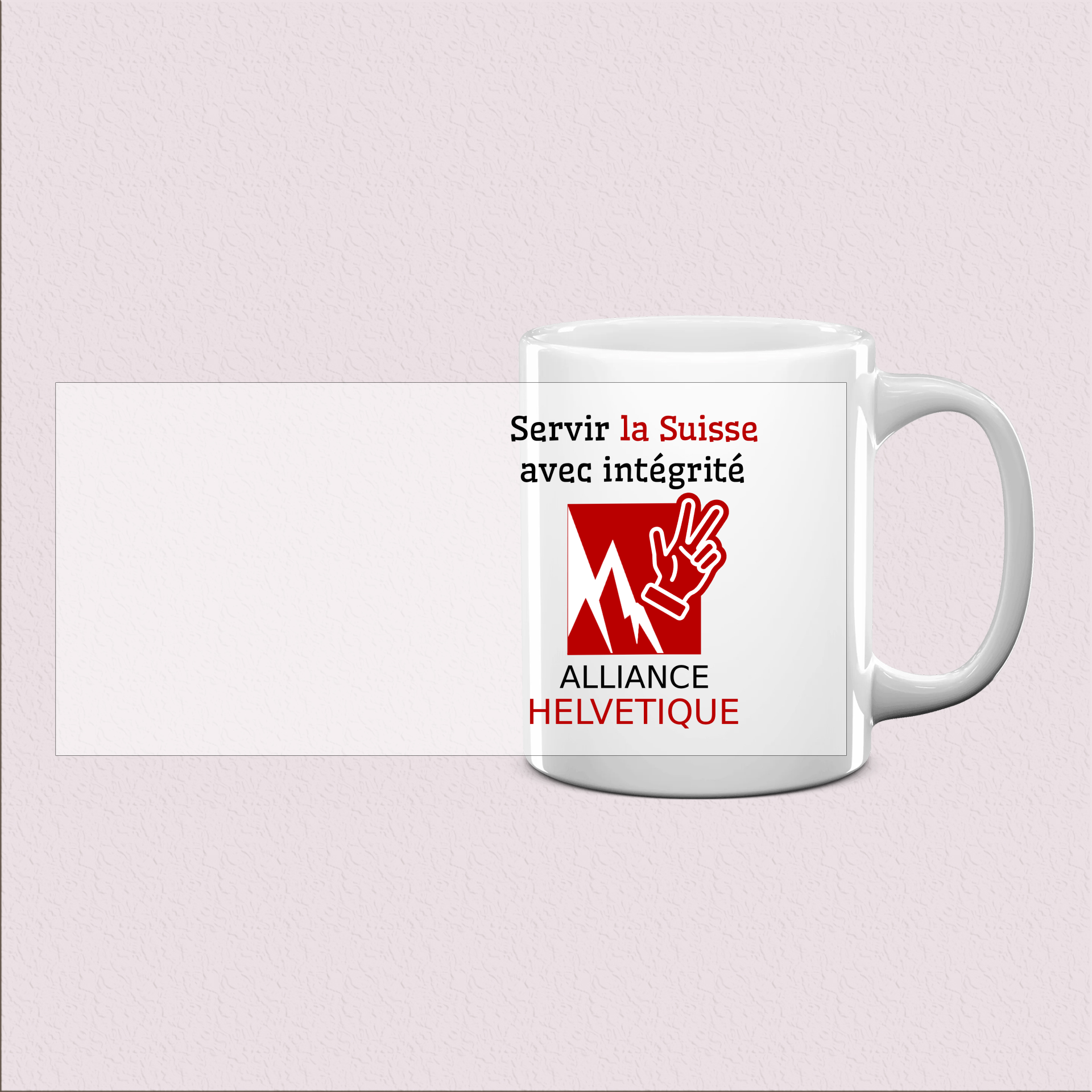 Mug « Servir la Suisse avec intégrité »