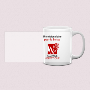 Mug « Une vision claire pour la Suisse »