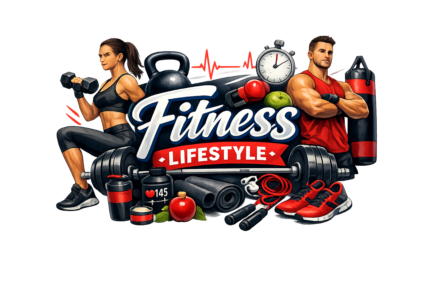 Mug Fitness Lifestyle pour booster vos journées – Image 2