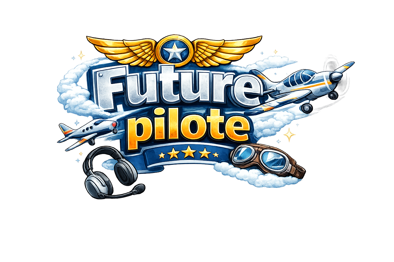 Mug imprimé « Future pilote » idéal cadeau – Image 2