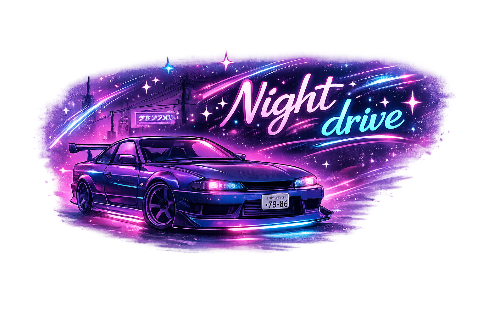 Mug imprimé Night Drive – Nuit et Évasion – Image 2