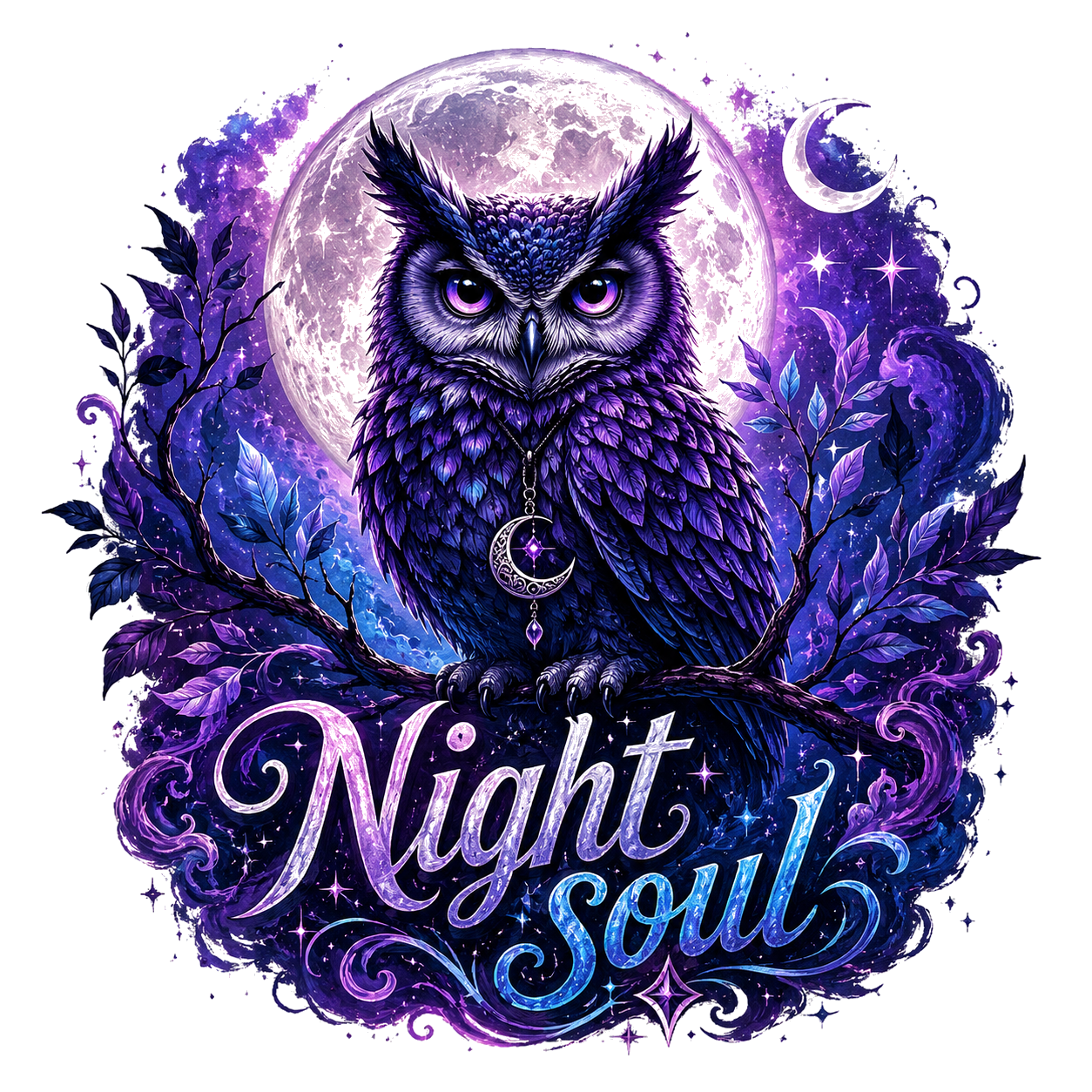 Mug imprimé Night Soul élégant – Image 2