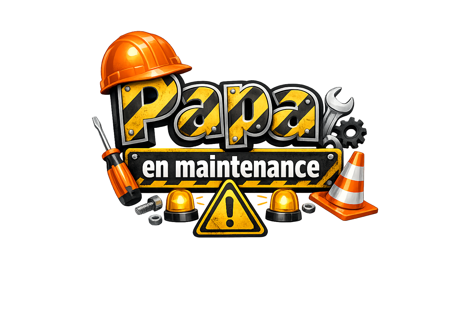 Mug "Papa en maintenance" – Image 2