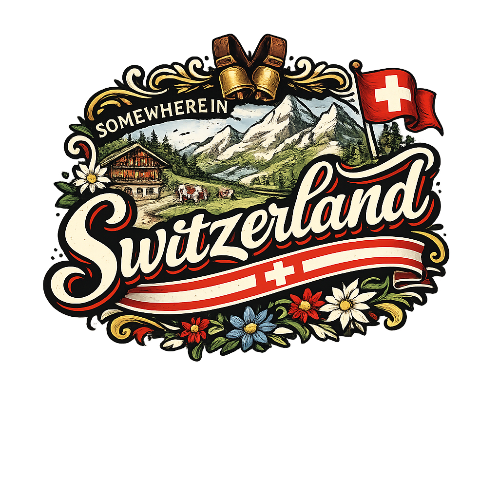 Mug imprimé "Somewhere in Switzerland" – Image 2