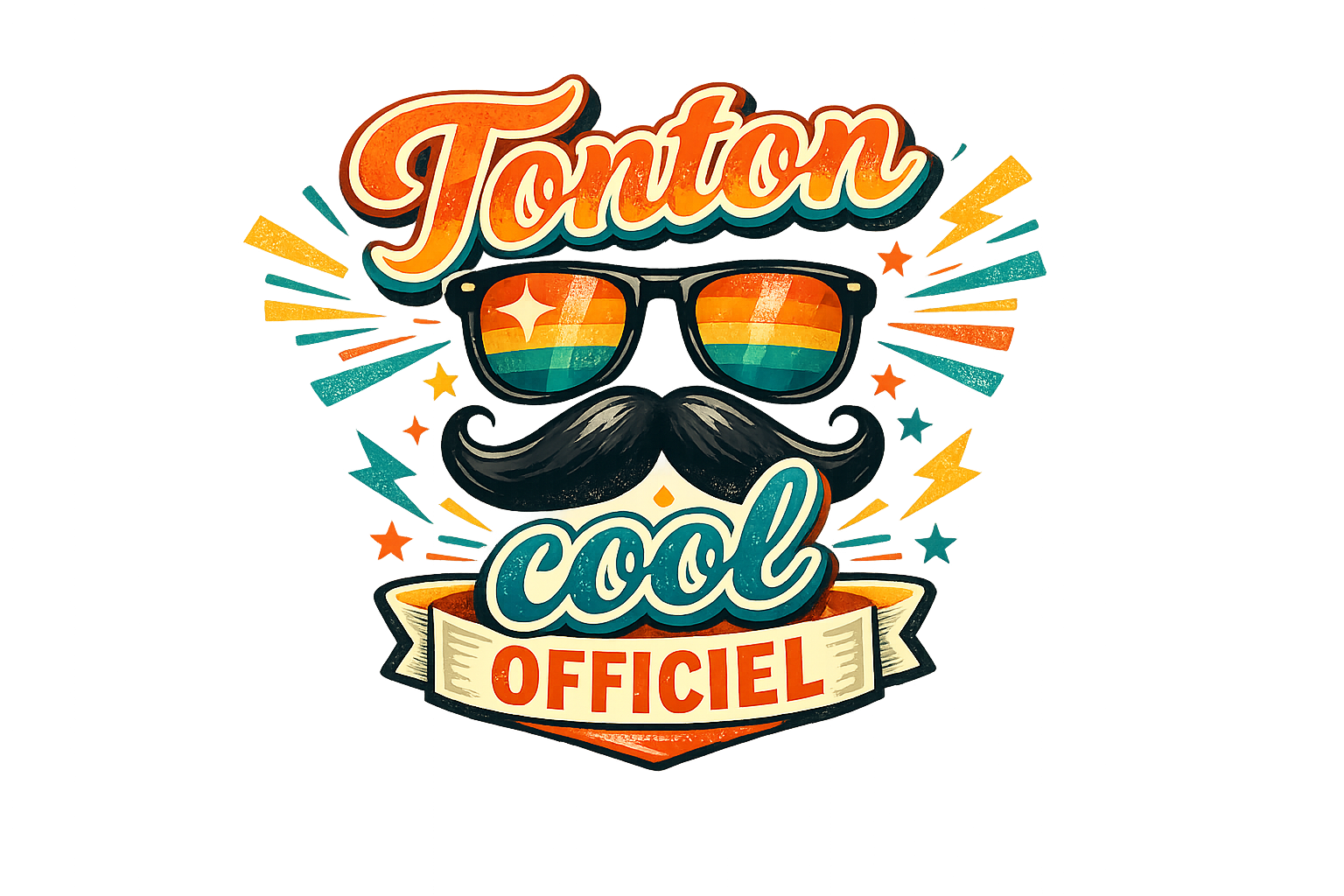 Mug Tonton Cool - Cadeau original et pratique – Image 2
