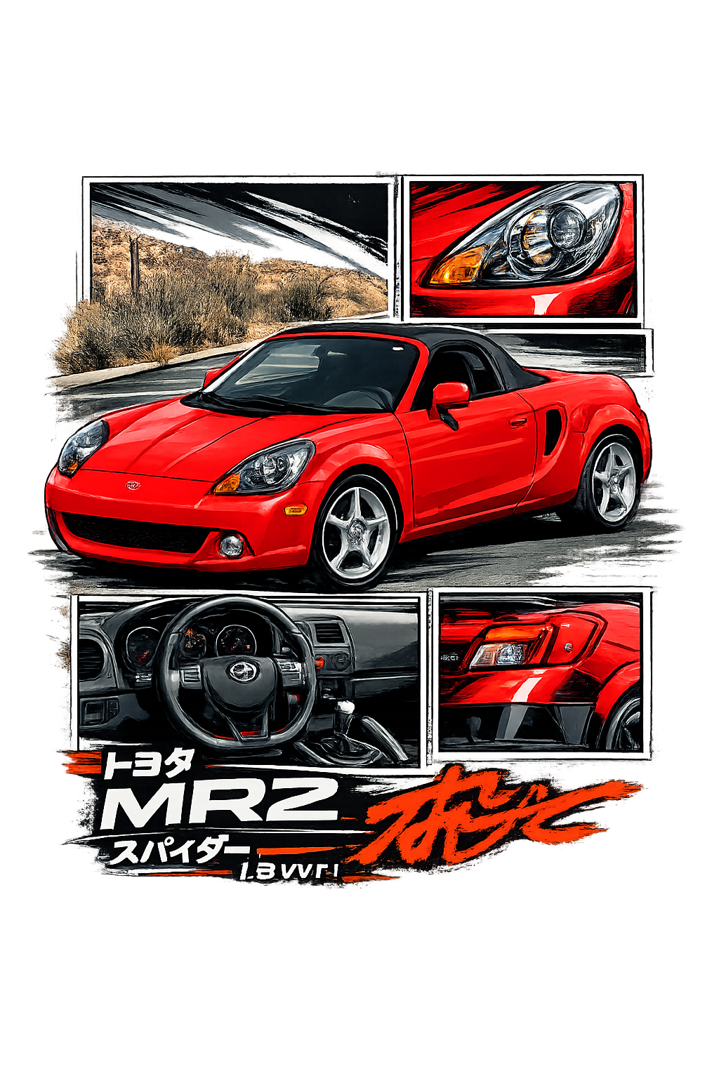 Mug Design Sportif - Voiture de Rêve – Image 2