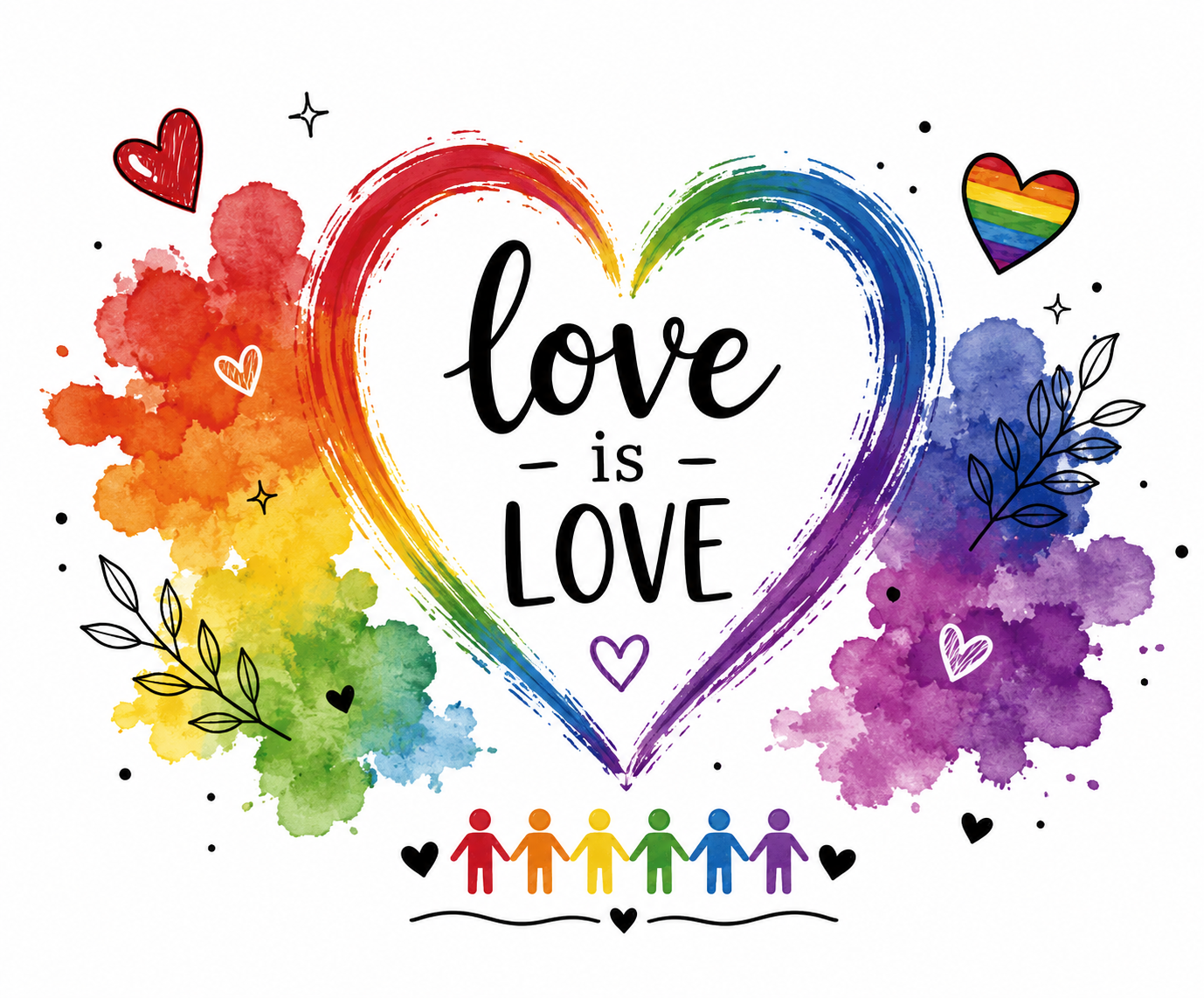 Mug Coeur aux Couleurs LGBT – Image 2