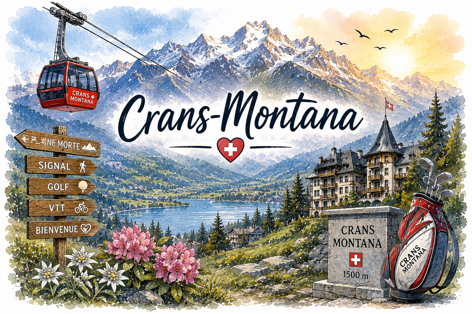 Mug Crans-Montana - Évasion gourmande – Image 2