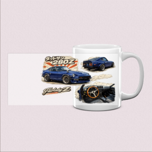 Mug vintage voiture sportive 280 Z