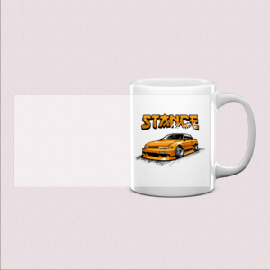 Mug design voiture sportive pour amateurs