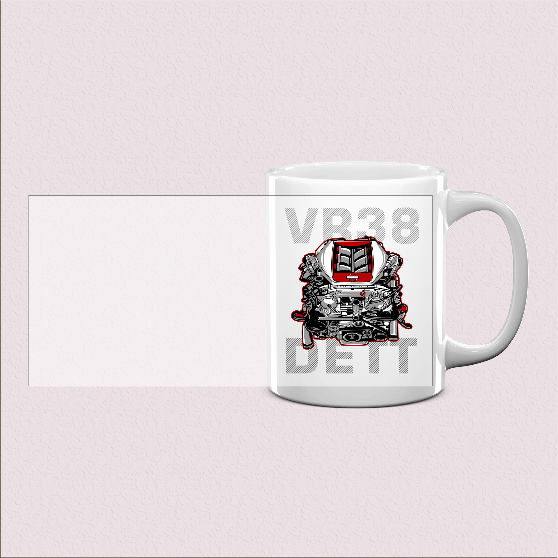 Mug Sport Auto Design Moteur VR