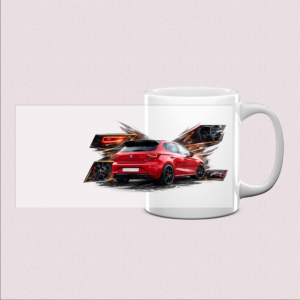 Mug design automobile pour passionnés