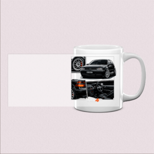 Mug design vintage style voiture classique
