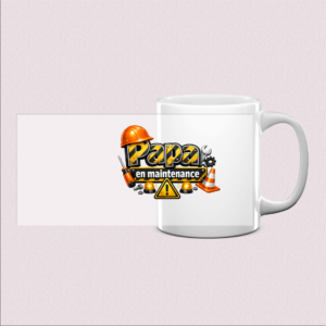 Mug "Papa en maintenance"