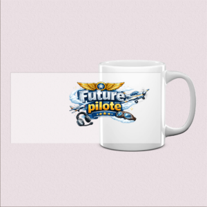 Mug imprimé « Future pilote » idéal cadeau