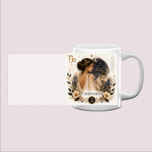 Mug Capricorne - Cadeau Zodiaque Élégant
