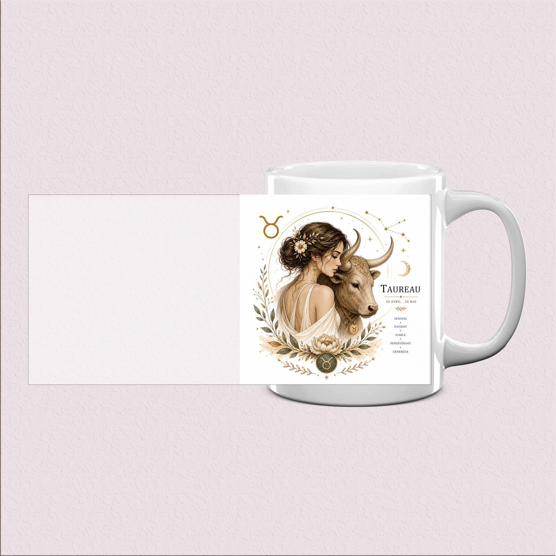 Mug Taureau – Force et caractère