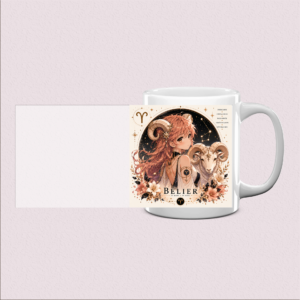 Mug Bélier – Énergie Matinale