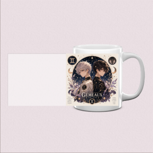 Mug Astrologie : Signe Gémeaux élégant