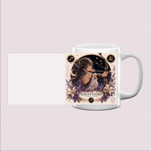 Mug Sagittaire : cadeau astrologie chaleureux
