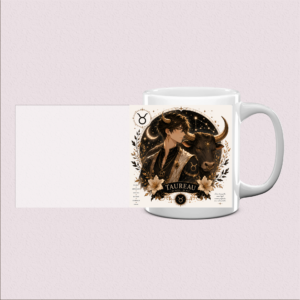 Mug Taureau – Force et élégance au quotidien