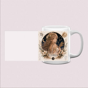 Mug Vierge Élégance - Cadeau délicat