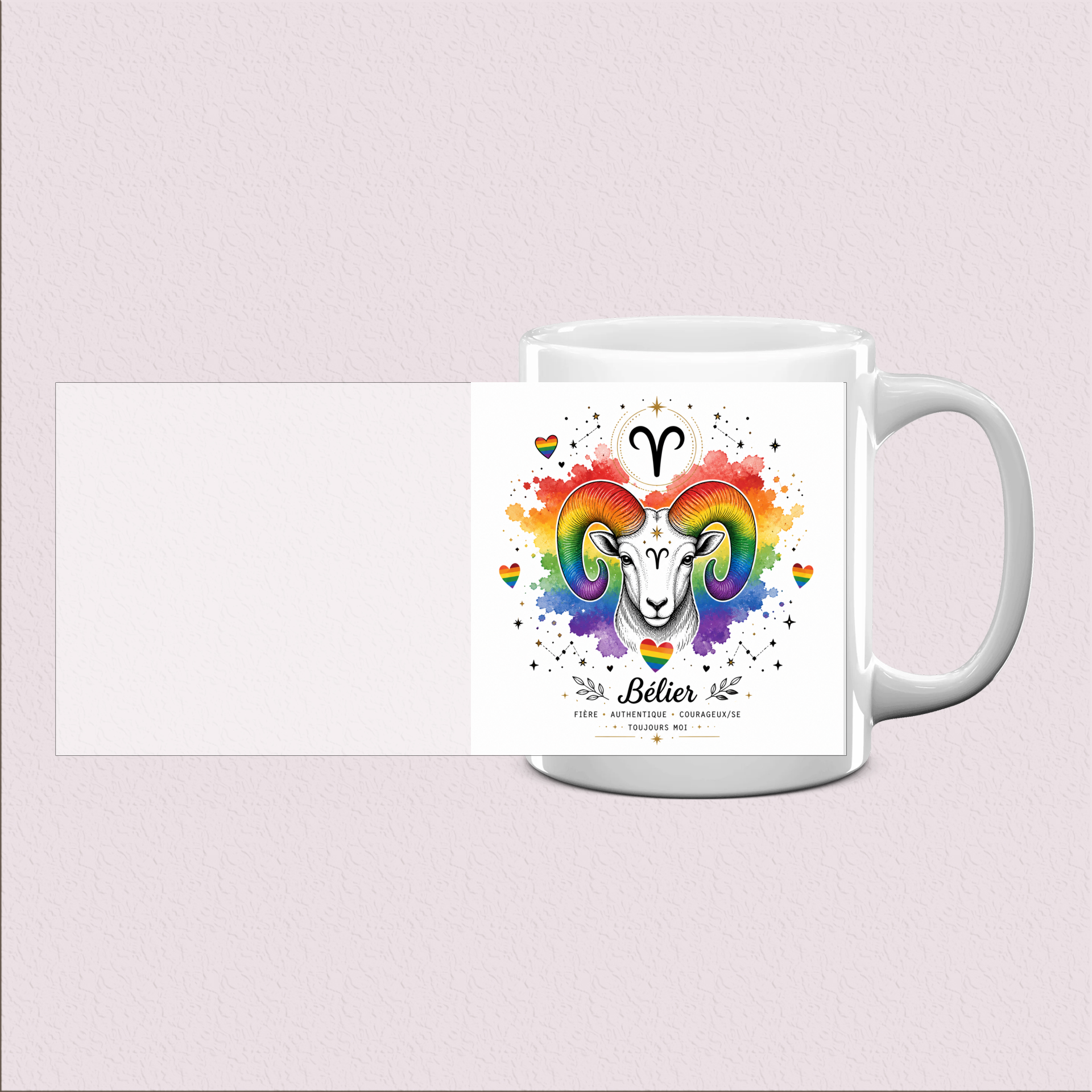 Mug Bélier - Énergie et Détermination